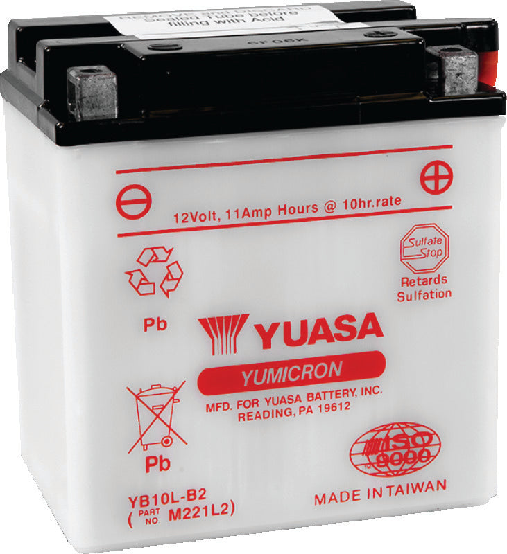 Yuasa YB10L-B2 Yumicron 12-Volt Battery