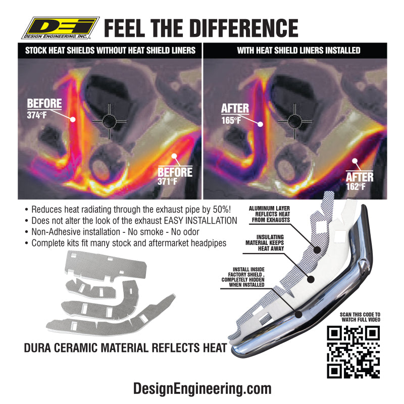 DEI Ex Heat Shield Liner Cut 2 Fit