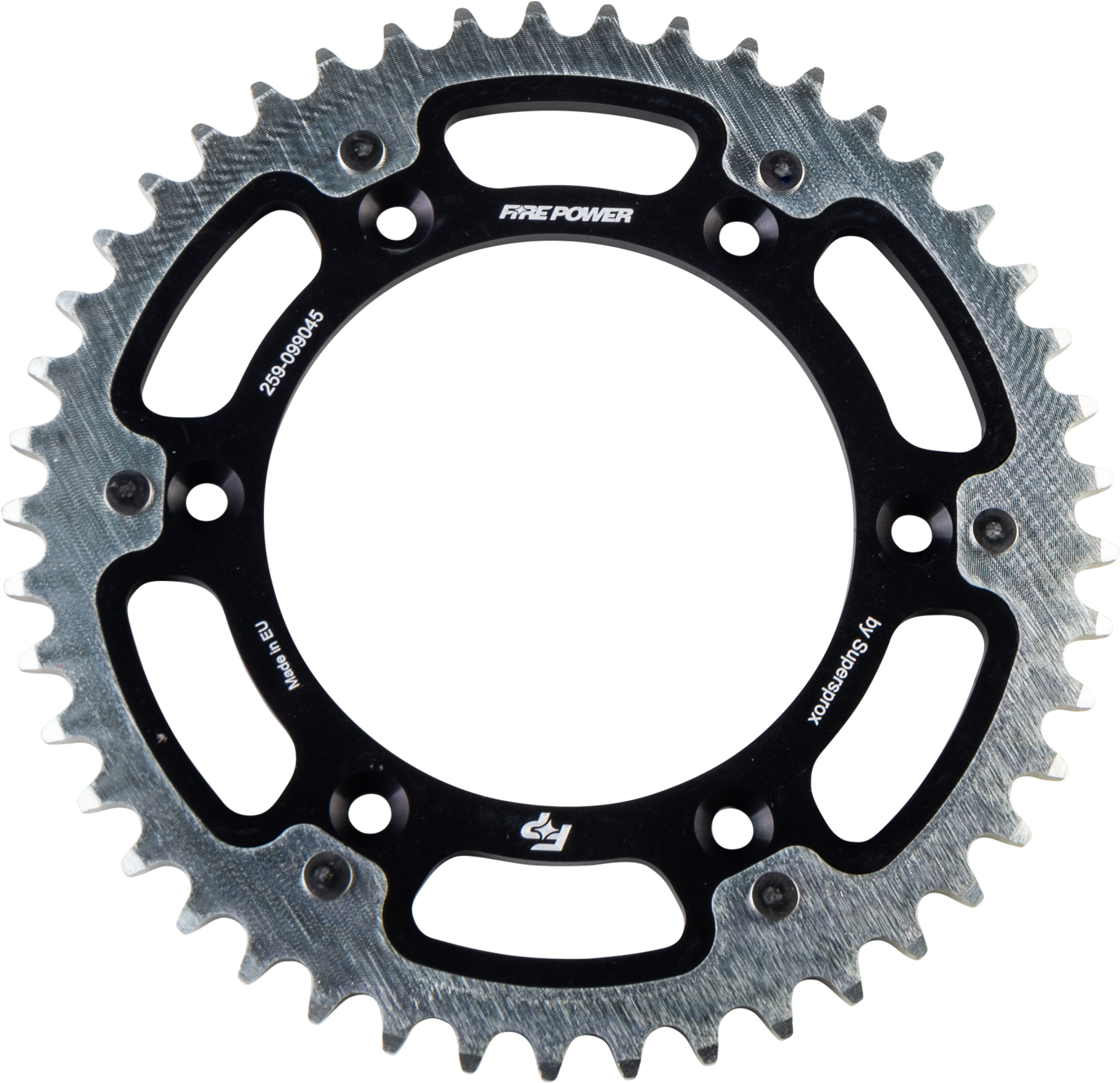 Rear Sprocket Hybrid 45t Blk/Sil