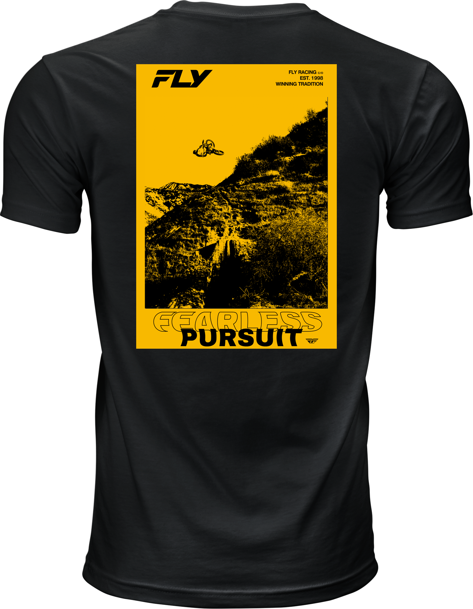 Fly Freeride Tee Black 2x
