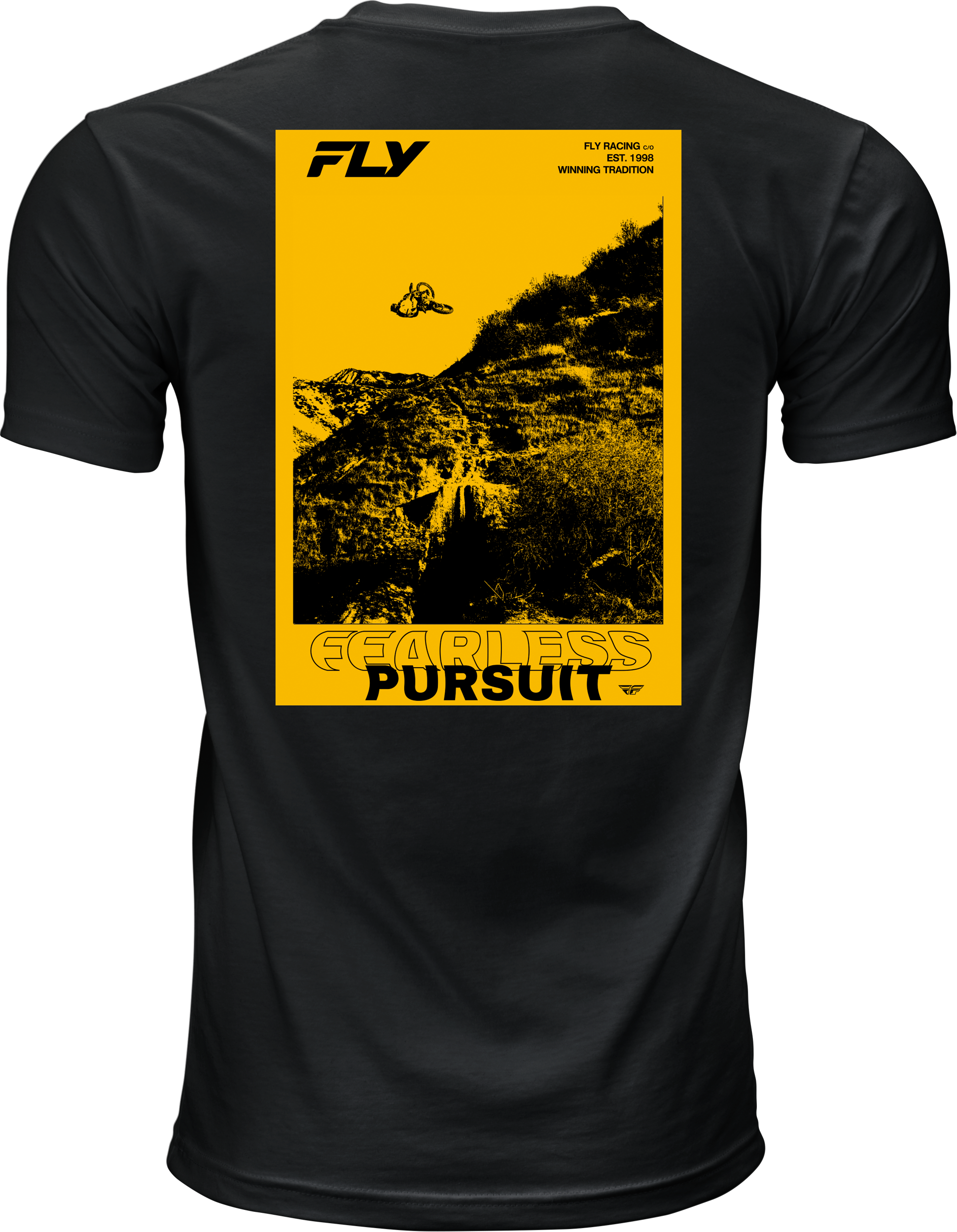 Fly Freeride Tee Black 2x