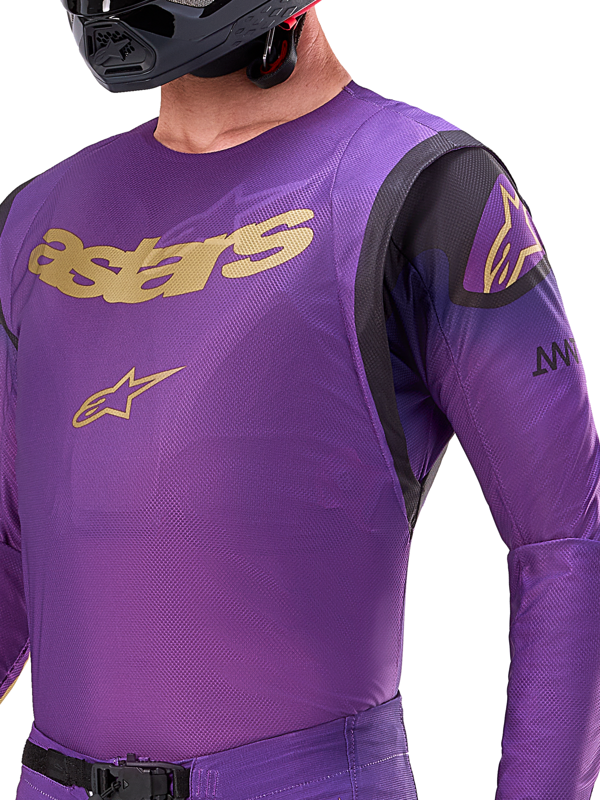 Supertech Le Champ Jersey Ultraviolet/Gold/Black Lg