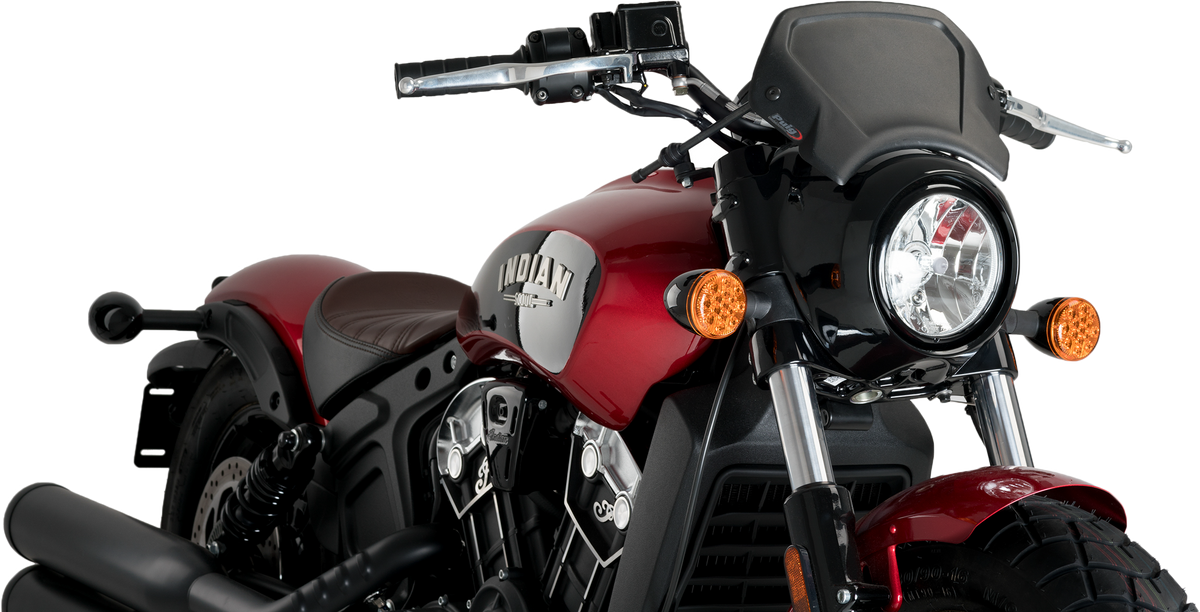 Aluminium Front Plate Black