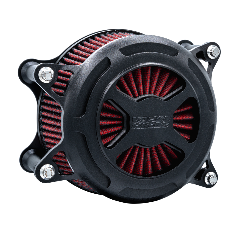 Vance &amp; Hines 23+ HD Road/Street Glide V02 X Air Intake - Wrinkle Black