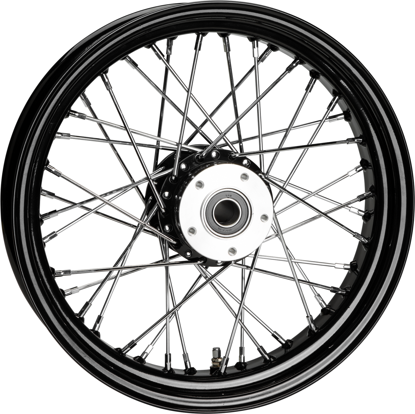 Fr 40 Spk Dd Black 16x3.5 Flt Hub 1" Axl 00 Ltr