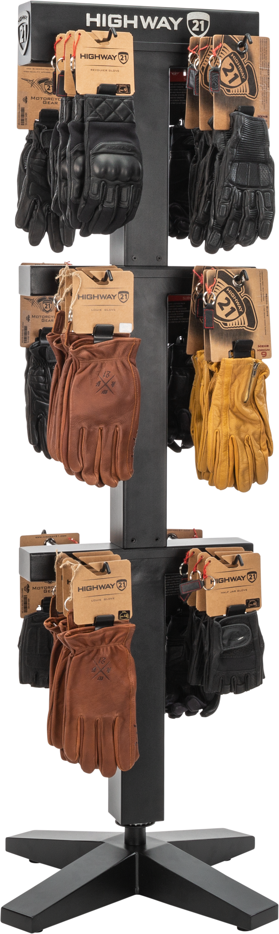 Free Standing Base Glove Display
