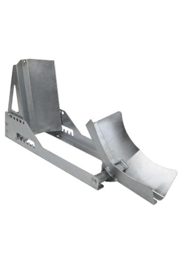 CHOCK WHEEL ADJUSTABLE SILVER