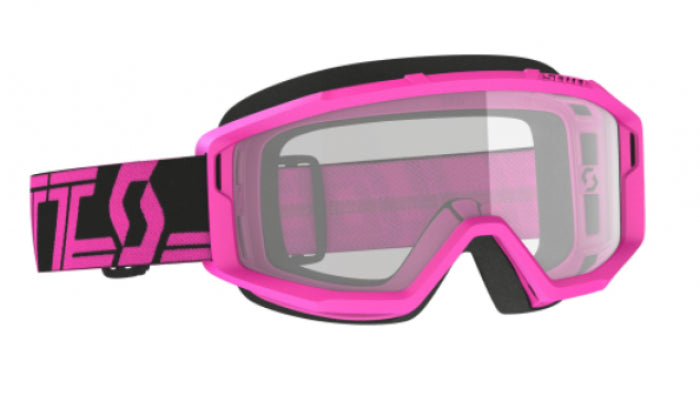 SCOTT PRIMAL GOGGLE PINK/BLK -CLEAR LENS
