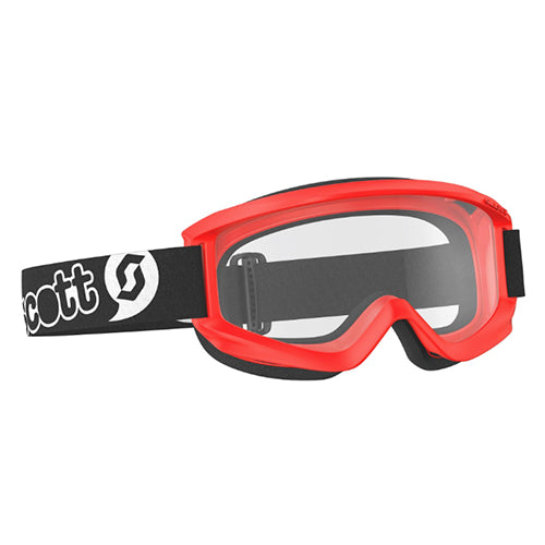 SCOTT AGENT GOGGLE RED - CLEAR AFC LENS