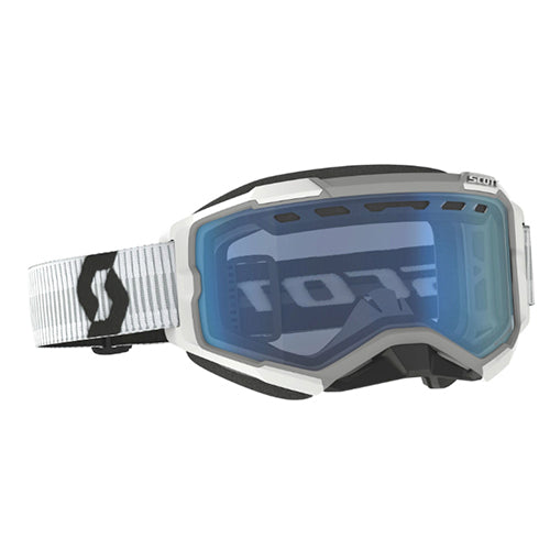SCOTT FURY SNOWX GOGGLE WHT - BLUE LENS