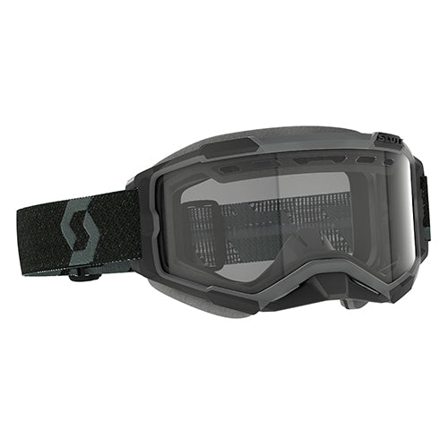 SCOTT FURY SNOWX GOGGLE BLK - CLEAR LENS