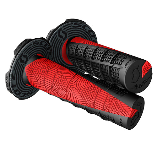 SCOTT DUECE BLACK/NEON RED SET W/DONUTS