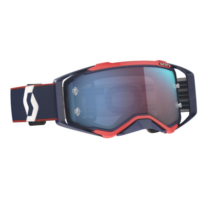 SCOTT PROSPECT RETRO BLUE/RED B LUE CHROME WORKS