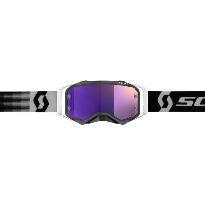 SCOTT PROSPECT PREMIUM BLACK/WHITE PURPLE CHROME WORKS