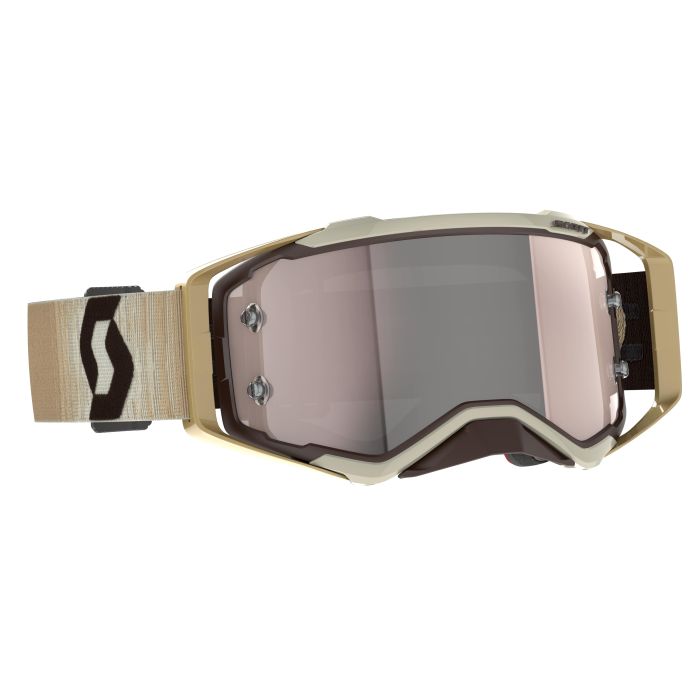 SCOTT PROSPECT BEIGE/BROWN SILVER CHROME WORKS
