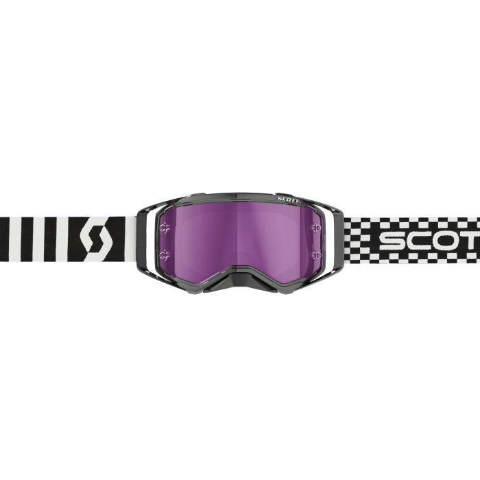 SCOTT PROSPECT RACING BLACK/WHITE PURPLE CHROME WORKS