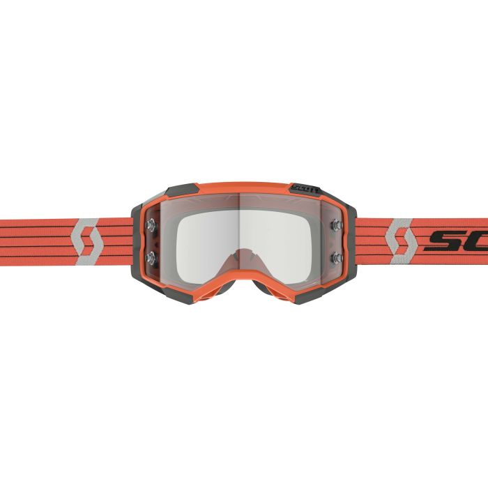 SCOTT FURY CLEAR ORANGE/GREY CLEAR WORKS