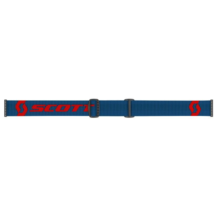 SCOTT FURY WFS DARK BLUE/NEON RED CLEAR WORKS