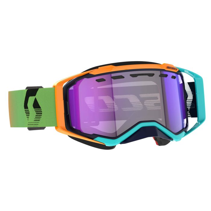 SCOTT PROSPECT SNOW CROSS LS BLUE/ORANGEW/BLUE CHROME