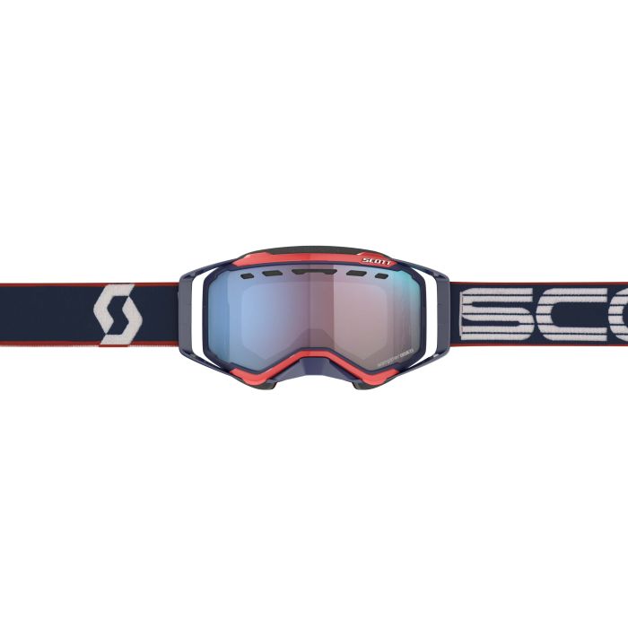 SCOTT PROSPECT SNOW CROSS RETRO BL/RED ENHANCER BLUE CHROME