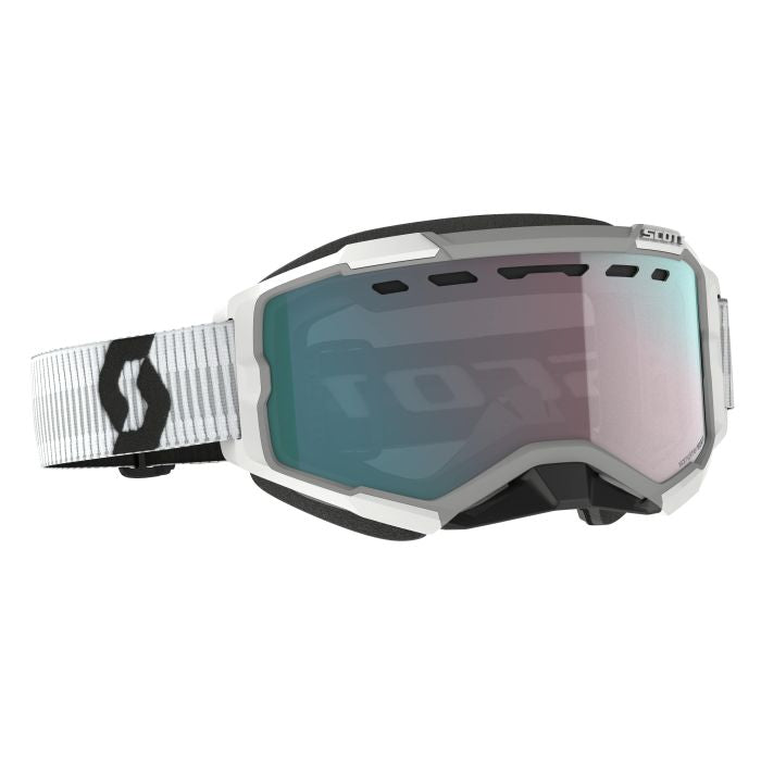 SCOTT FURY SNOW CROSS WHITE ENH AQUA CHROME