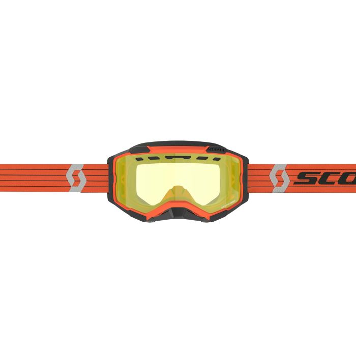 SCOTT FURY SNOW CROSS ORANGE/GREYYELLOW TINT