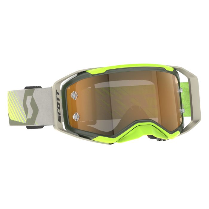 PROSPECT 2.0 AMP KAKI GREEN/NEON YELLOW AMP GOLD CHROME WORKS