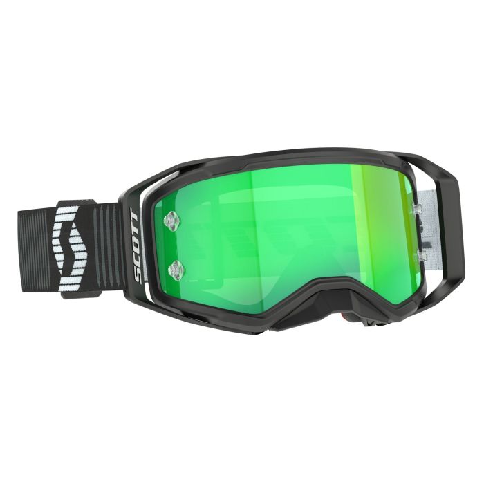 PROSPECT 2.0 BLACK/WHITE GREEN CHROME WORKS W/XTRA CLEAR LENS