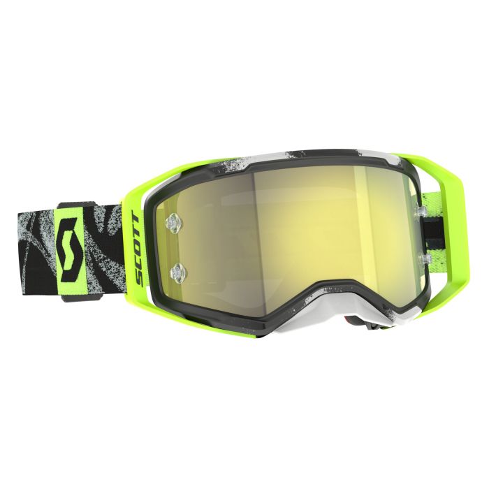PROSPECT 2.0 BLK/NEON YLLW YLLW CHROME WORKS W/XTRA CLEAR LENS