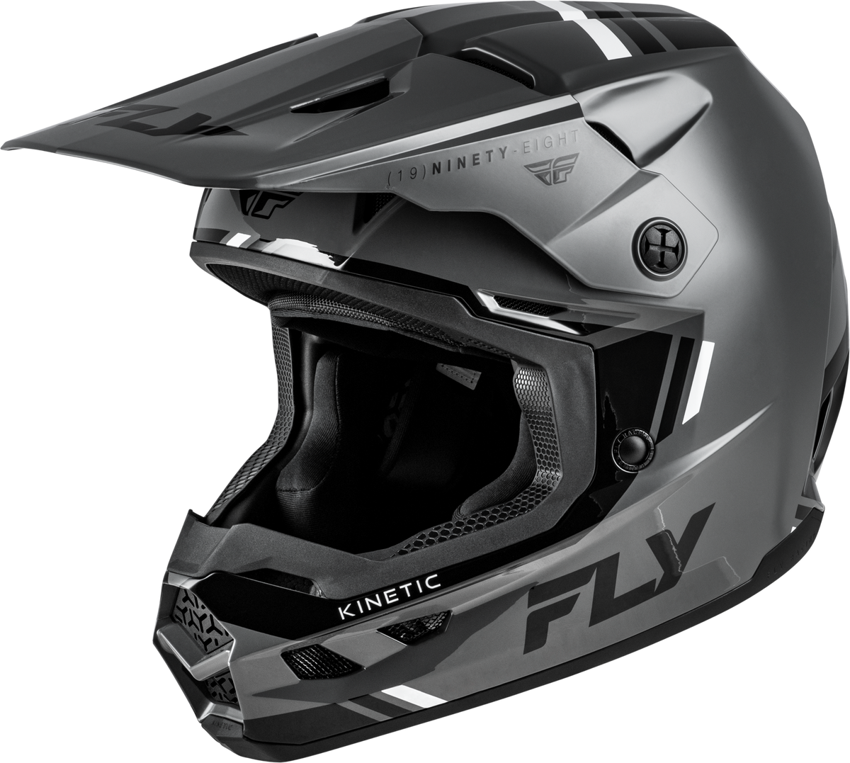 Kinetic Verdict Helmet Grey/Black/White 2x