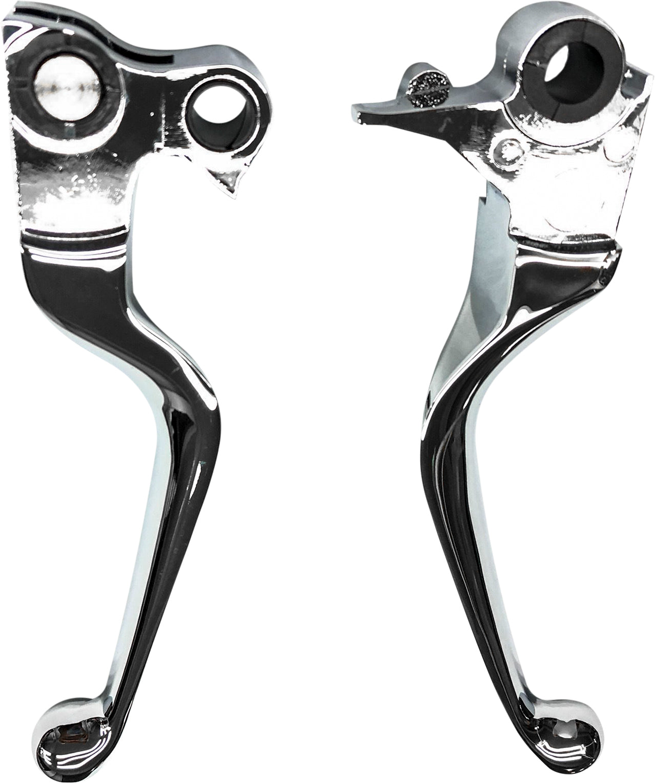Smooth Lever Set Chrome Bt 07 Up Except Flt 08 Up