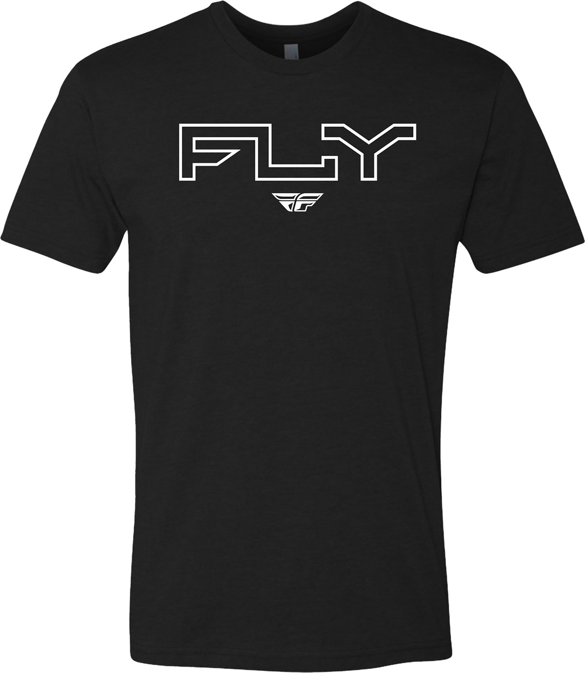 Youth Fly Edge Tee Black Ys