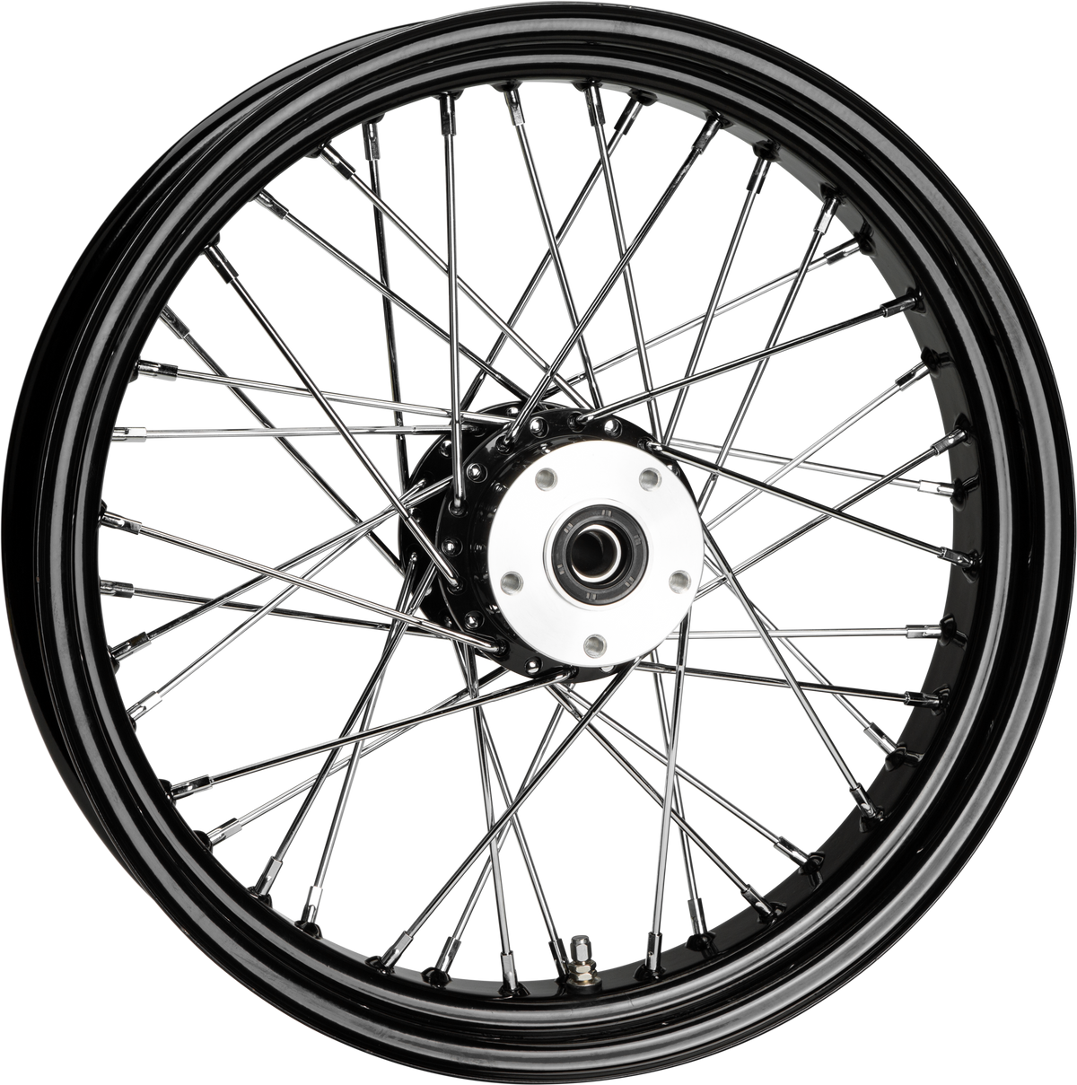 Rr 40 Spk Black 18x3.5 Bt/Xl Hub 1&quot; Axl 00 Ltr