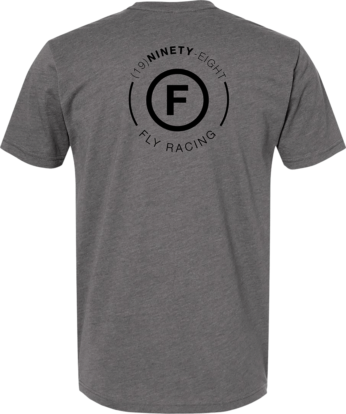 Fly Atom Tee Gunmetal Heather Lg