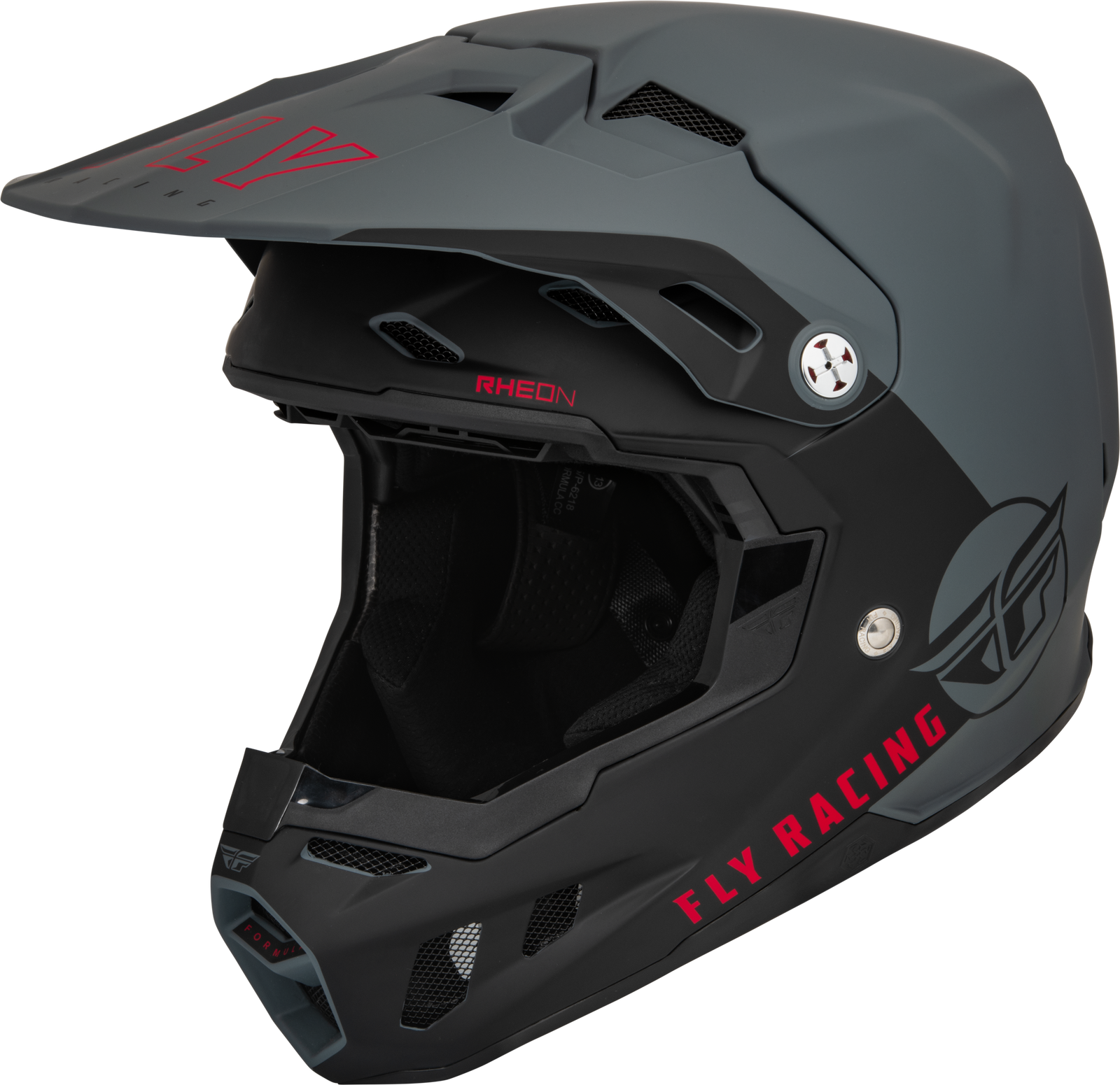 Youth Formula Cc Centrum Helmet Matte Grey/Black Yl