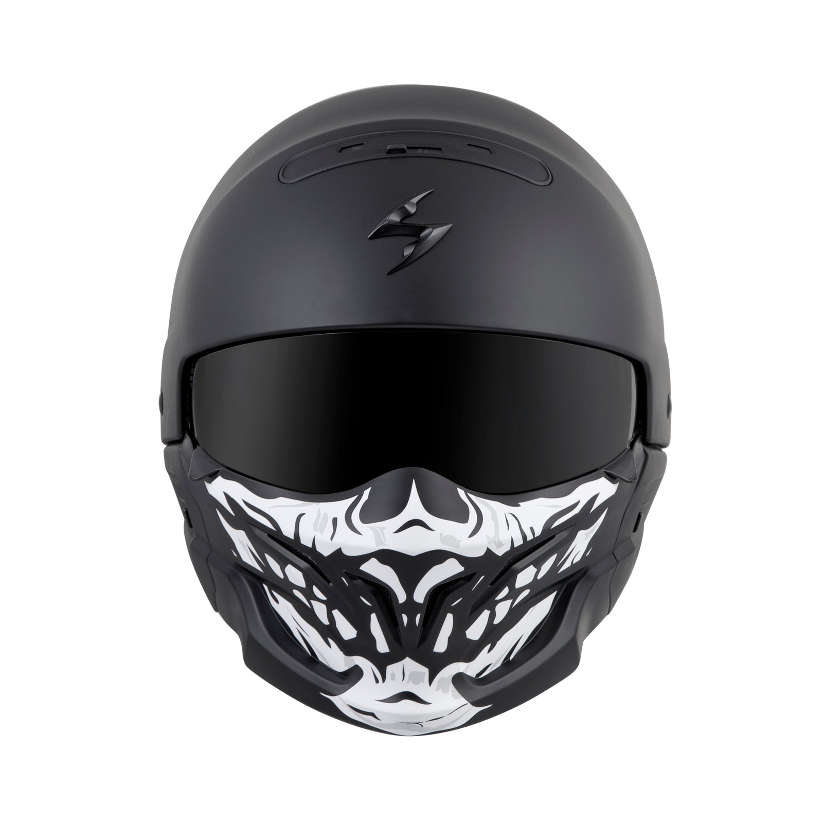 Covert Face Mask Skull Black/White