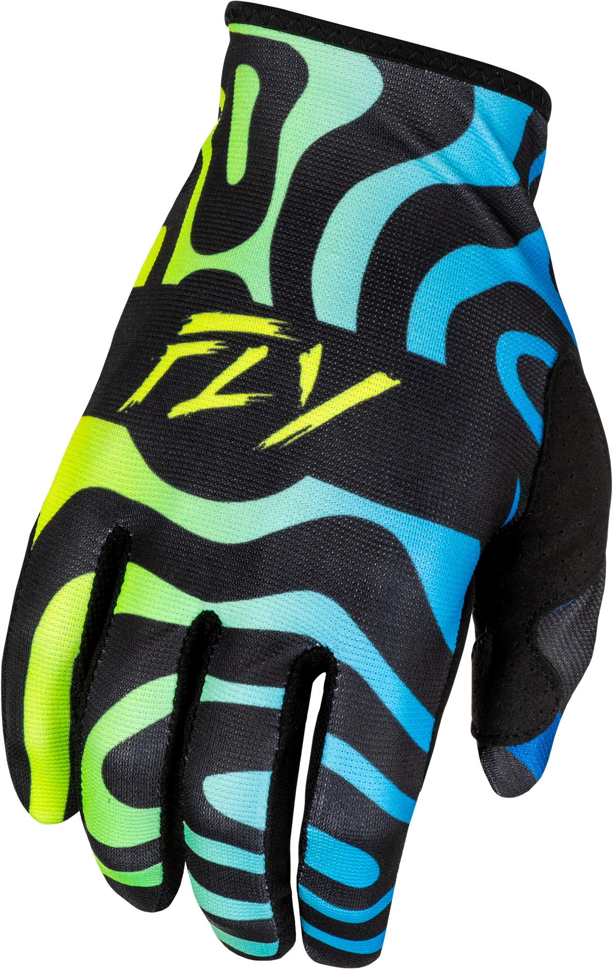 Lite Zen Gloves Black/Blue/Hi Vis Md