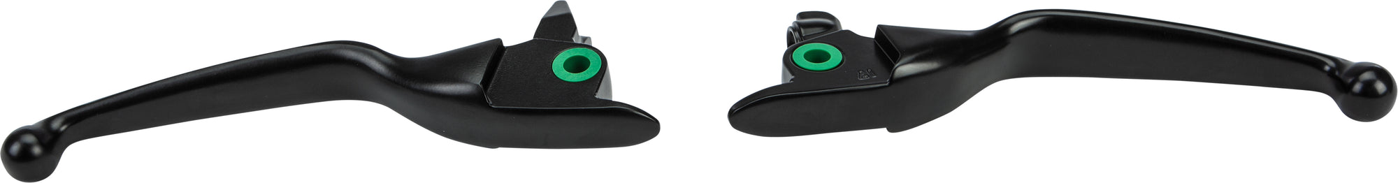 Smooth Lever Set Black Flt 17 20 Except Tri Glide