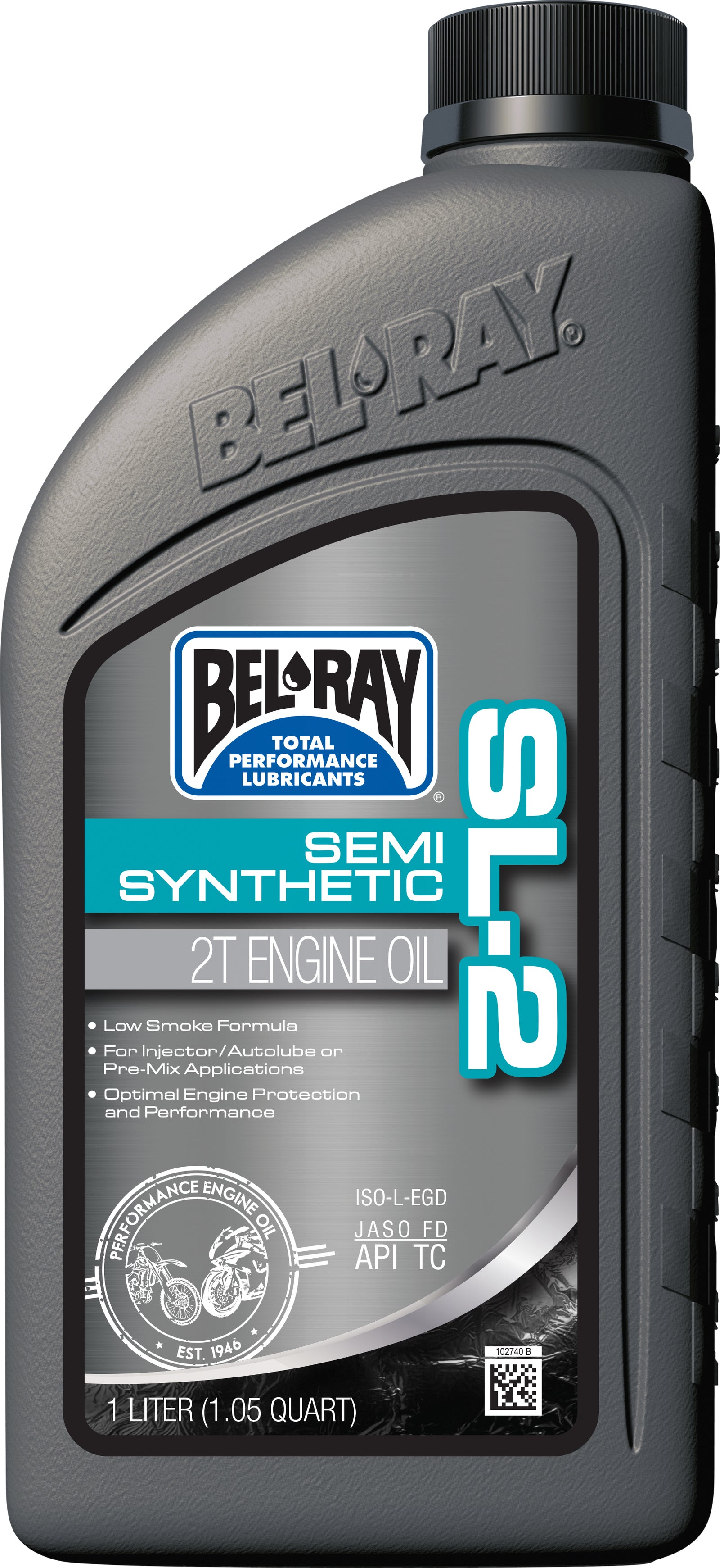 Sl 2 Semi Synthetic Engine Oil 2t 1l