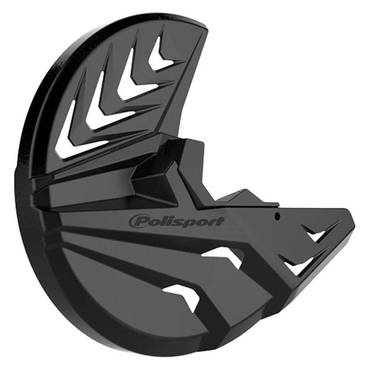 POLISPORT DISK &amp; BOTTOM FORK PROTECTOR, BLACK/BLACK