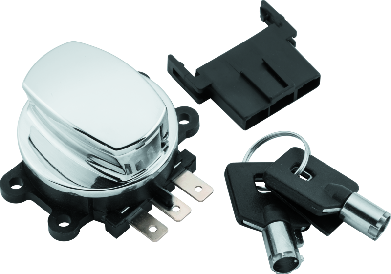 Twin Power 94-13 FLHR Chrome 96-10 Softail 93-08 FXDWG Fat Bob Styl Ignition Switch