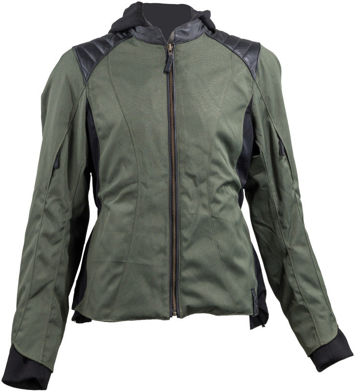 Speed and Strength Daydream Textile Jacket Olive/Black Womens - XL