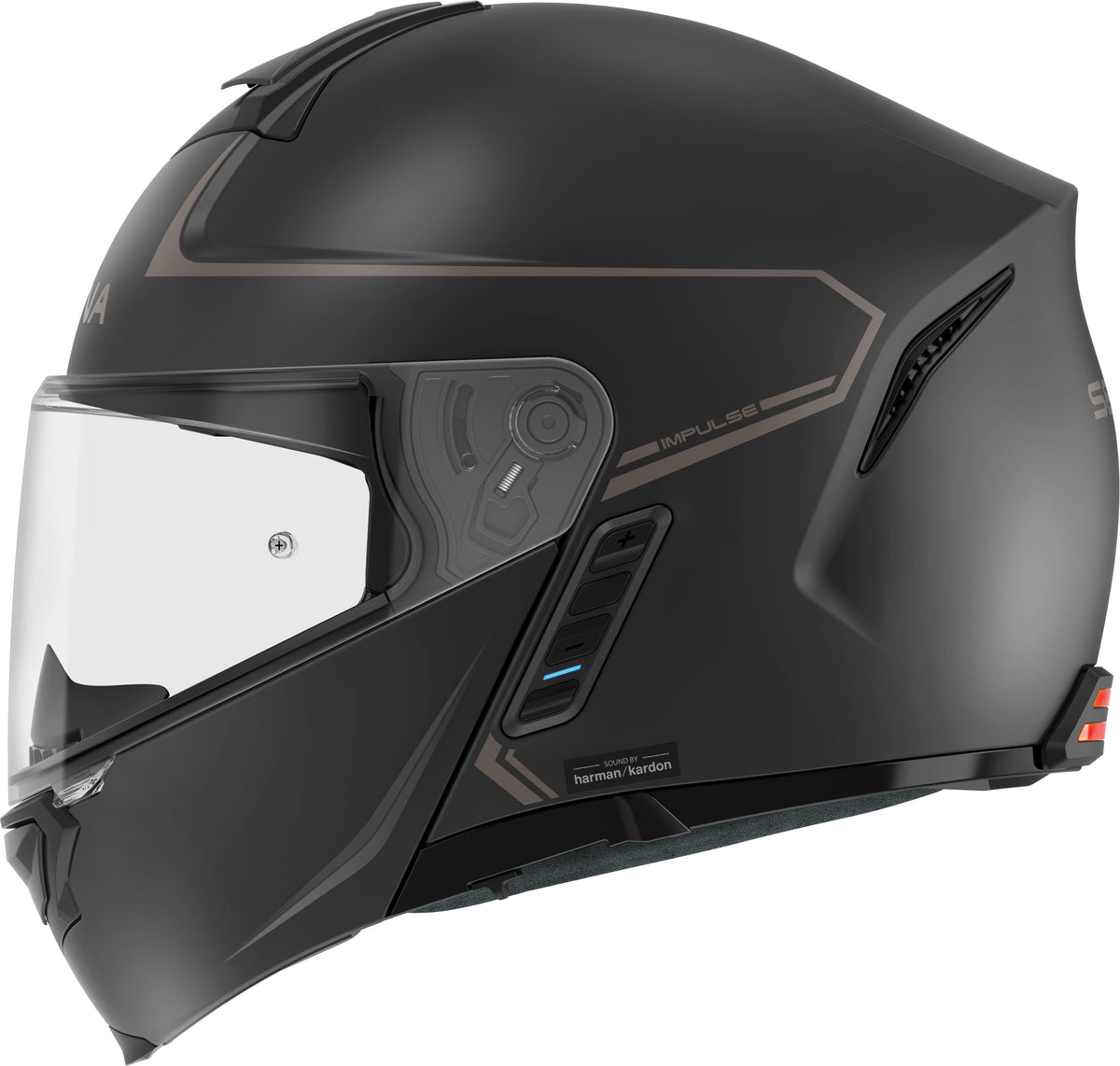 Impulse Flip Up Helmet Matte Black Md
