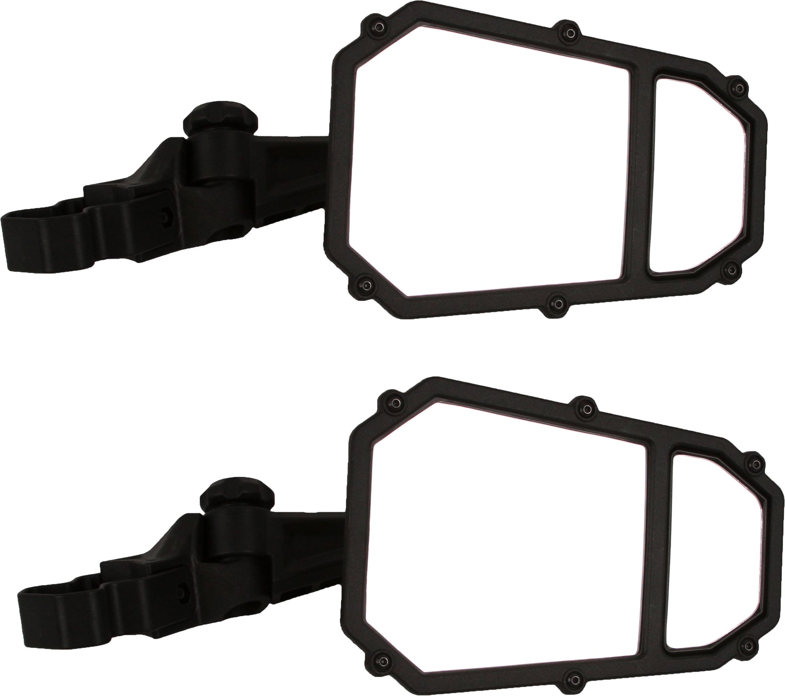 Elite Series 2 Side Mirrors Profit & Round Tube
