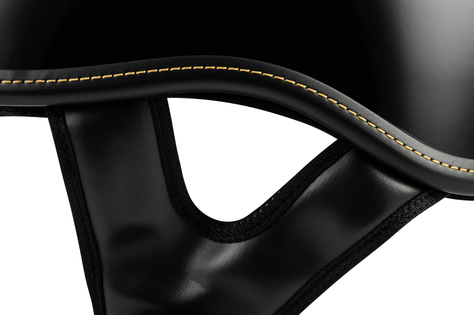 .357 Solid Half Helmet Gloss Black Md