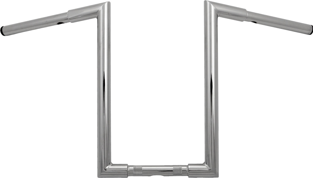 H Bar Z Bar 1 1/4" Cable 16" Rise Chrome