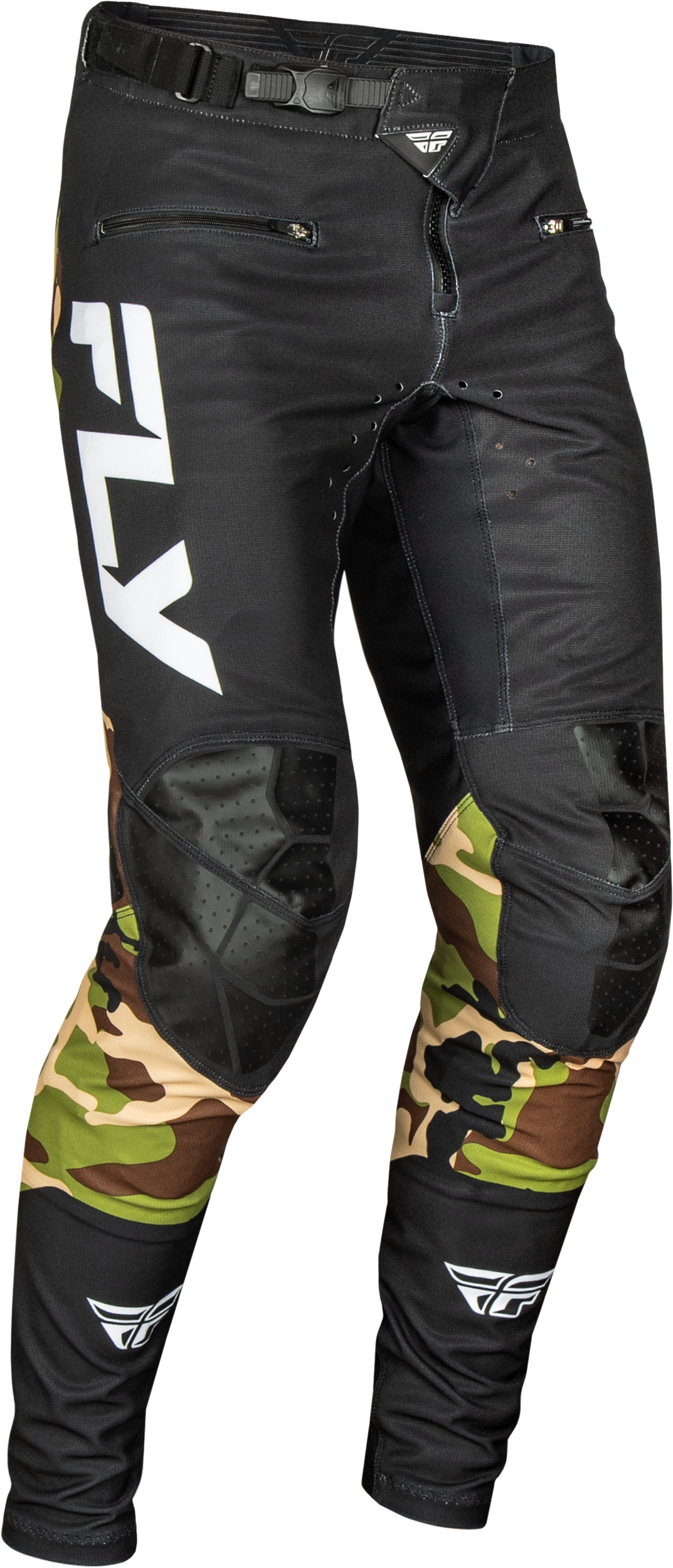 Rayce Bicycle Pants Black/Camo Sz 30