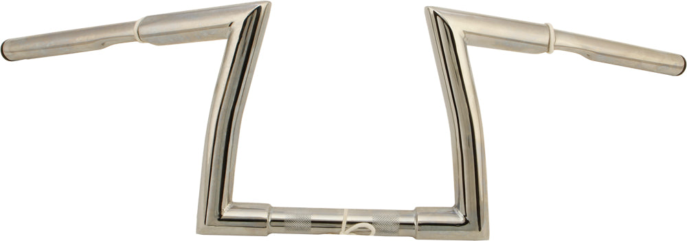 1.25" Z Bar W/ 9" Rise Chrome