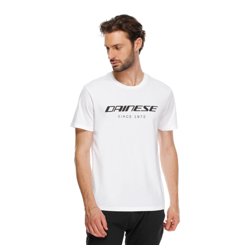 Dainese Essence Wordmark T-Shirt White - Medium