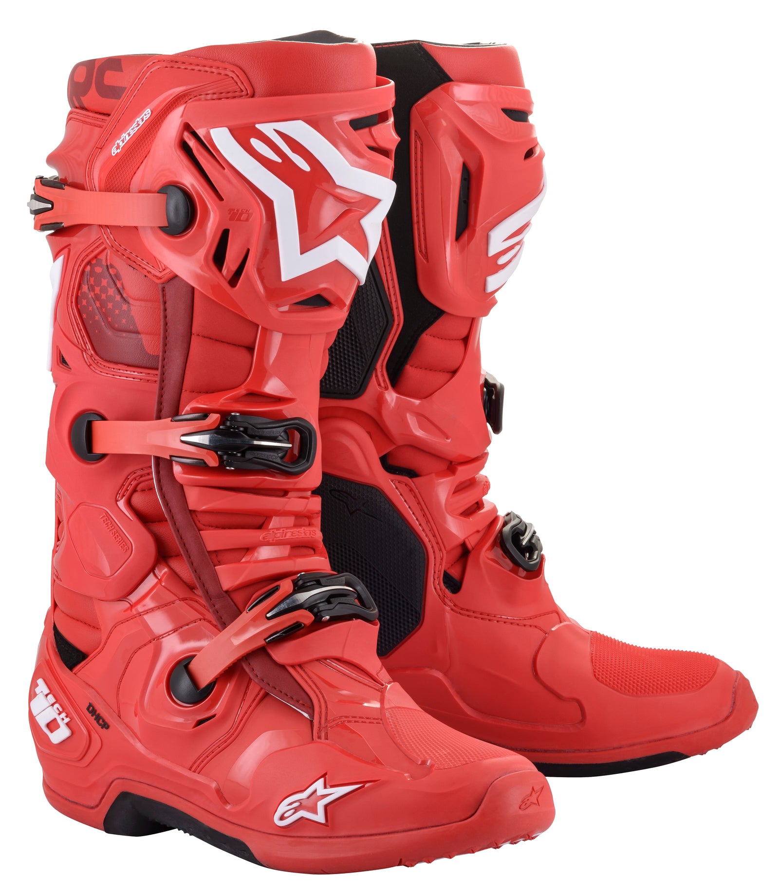 Tech 10 Boots Red Sz 08